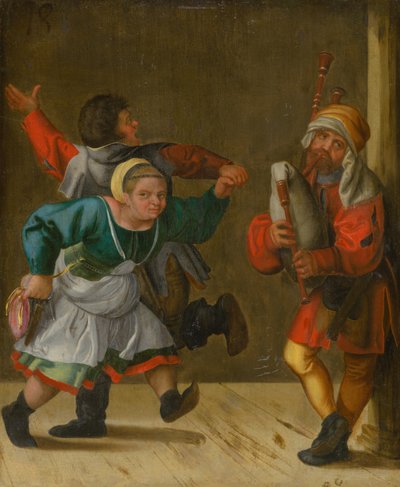 Peasant Dance by Albrecht Dürer