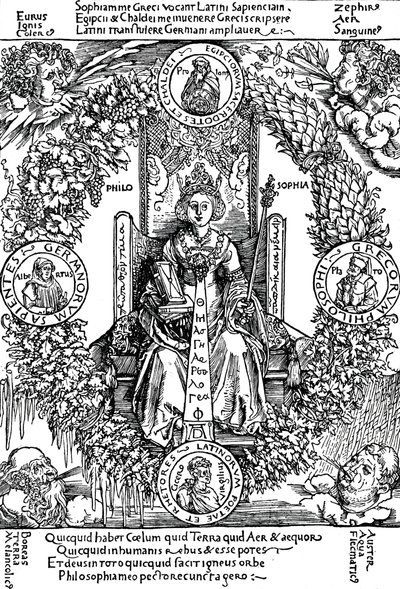 Philosophia by Albrecht Dürer
