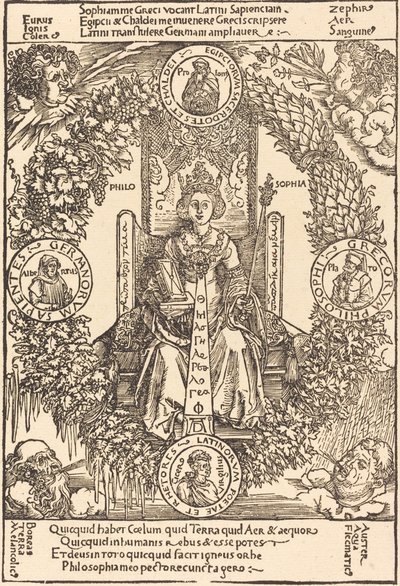 Philosophy by Albrecht Dürer