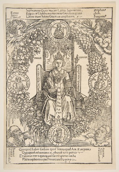 Philosophy by Albrecht Dürer