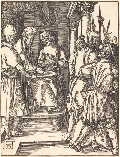 Pilate Washing His Hands by Albrecht Dürer