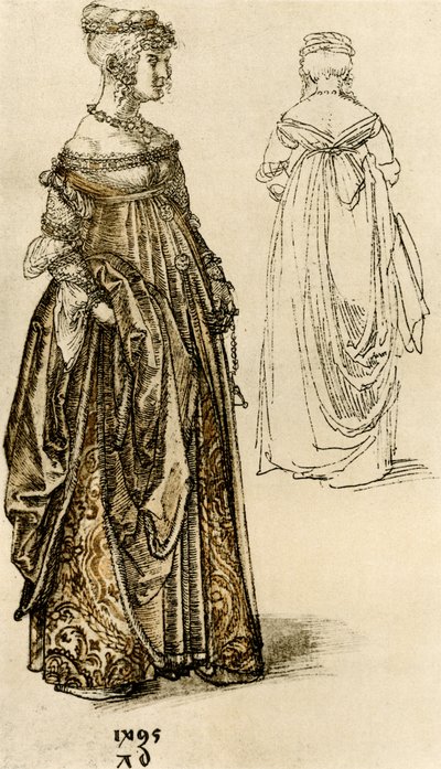 Posh Venetian Lady by Albrecht Dürer