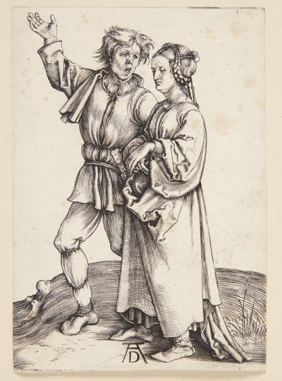 Rustic Couple by Albrecht Dürer