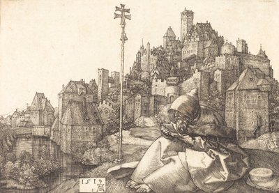 Saint Anthony Reading, 1519 by Albrecht Dürer