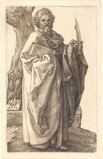 Saint Bartholomew by Albrecht Dürer