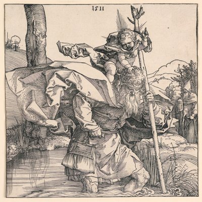 Saint Christopher by Albrecht Dürer