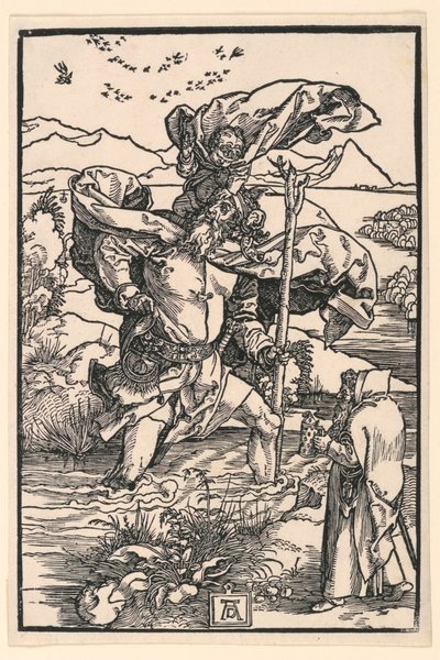 Saint Christopher by Albrecht Dürer