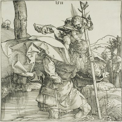Saint Christopher by Albrecht Dürer