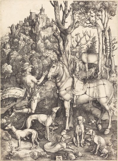 Saint Eustace by Albrecht Dürer