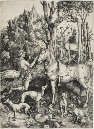 Saint Eustace by Albrecht Dürer