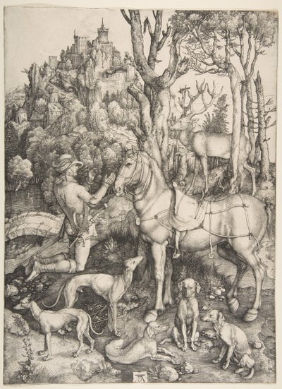 Saint Eustace by Albrecht Dürer