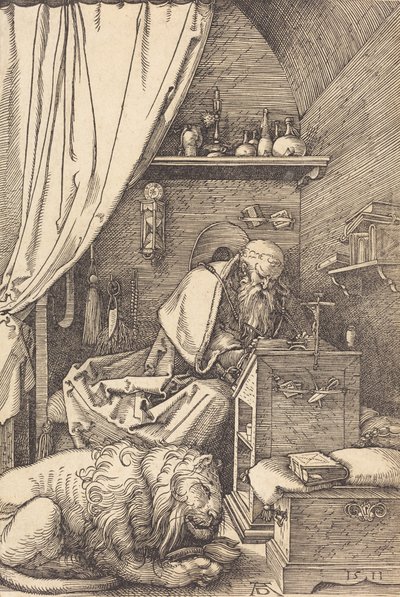 Saint Jerome in His Cell by Albrecht Dürer