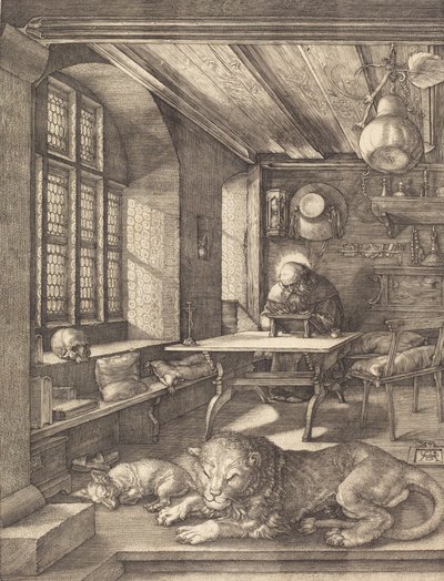 Saint Jerome in His Study by Albrecht Dürer