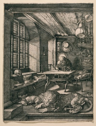Saint Jerome in his Cell by Albrecht Dürer