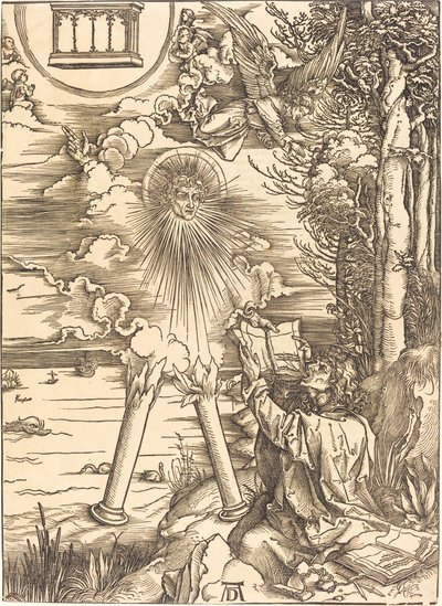 Saint John Devouring the Book by Albrecht Dürer