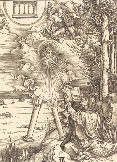 Saint John Devouring the Book by Albrecht Dürer
