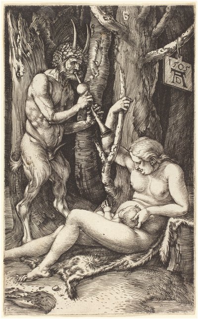 Satyr Family by Albrecht Dürer