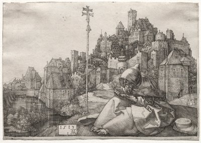 St. Anthony Reading by Albrecht Dürer