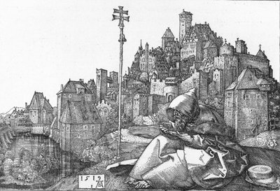 St. Anthony Reading, 1519, 1906 by Albrecht Dürer