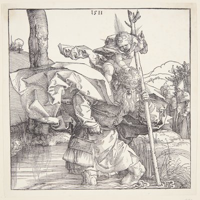 St. Christopher by Albrecht Dürer