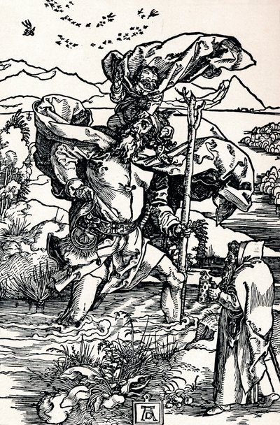 St Christopher by Albrecht Dürer