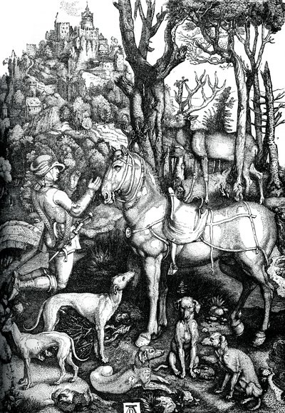 St Eustace by Albrecht Dürer
