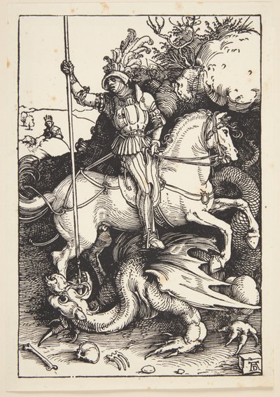 St. George Killing the Dragon by Albrecht Dürer