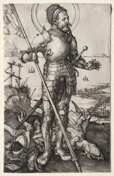St. George on Foot by Albrecht Dürer