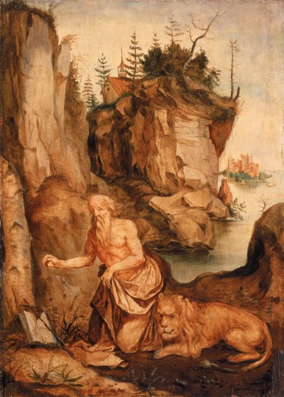 St Jerome and the Lion by Albrecht Dürer