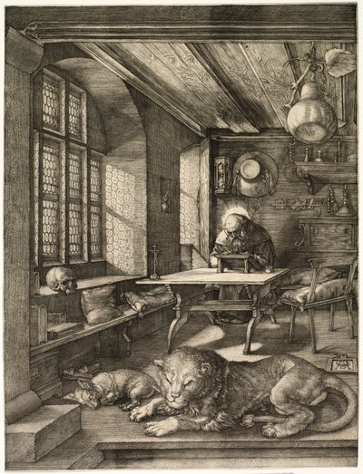 St. Jerome in his Study by Albrecht Dürer