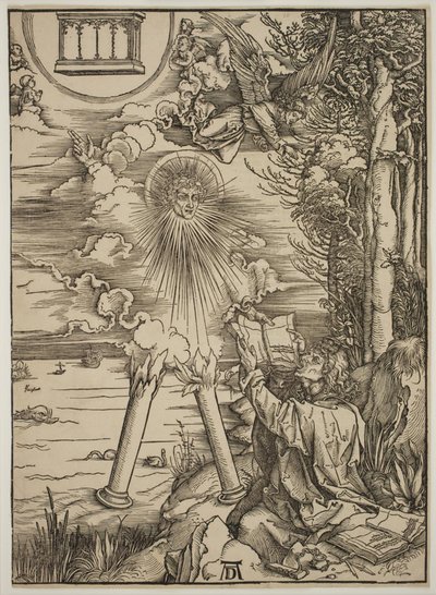 St. John Devouring the Book by Albrecht Dürer