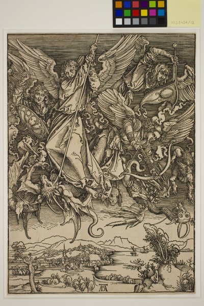 St. Michael Fighting the Dragon by Albrecht Dürer