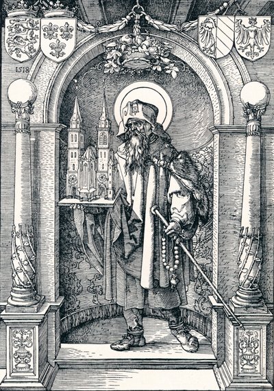 St Sebaldus in the Niche, 1518 by Albrecht Dürer