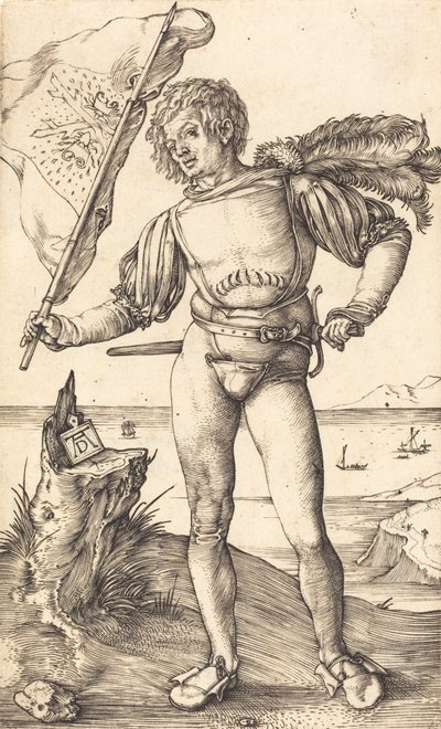 Standard Bearer by Albrecht Dürer