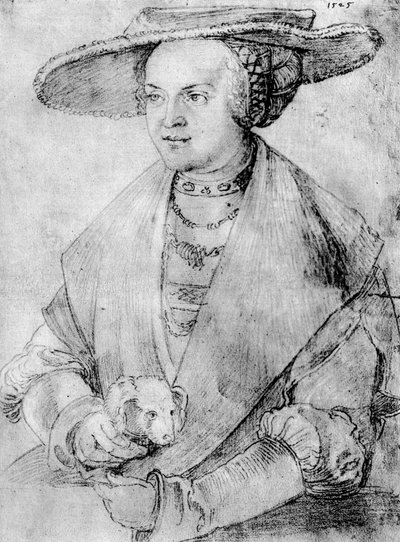Susanne von Brandenburg-Ansbach by Albrecht Dürer