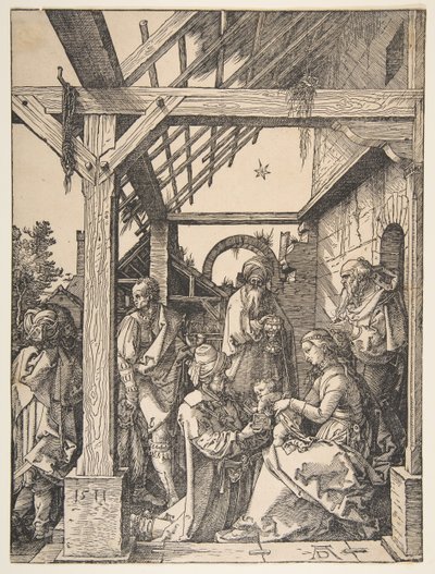 The Adoration of the Magi by Albrecht Dürer