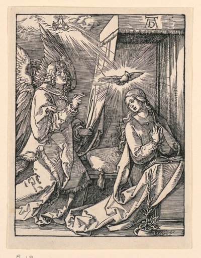 The Annunciation, from The Little Passion Series by Albrecht Dürer