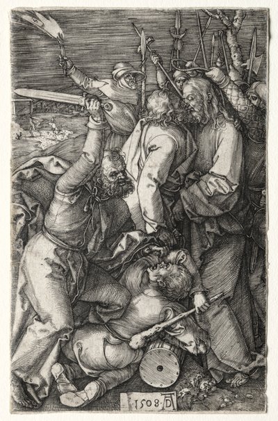 The Betrayal of Christ by Judas by Albrecht Dürer