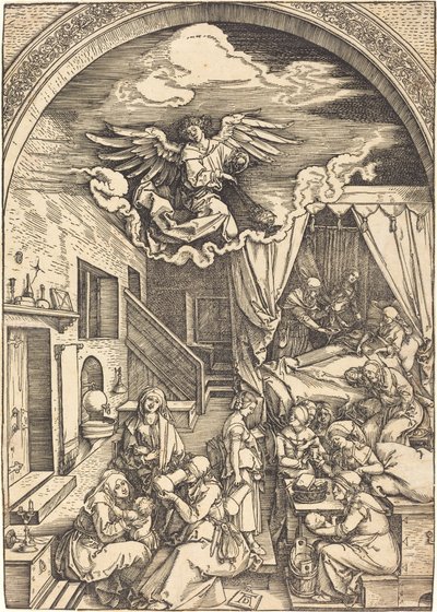 The Birth of the Virgin by Albrecht Dürer