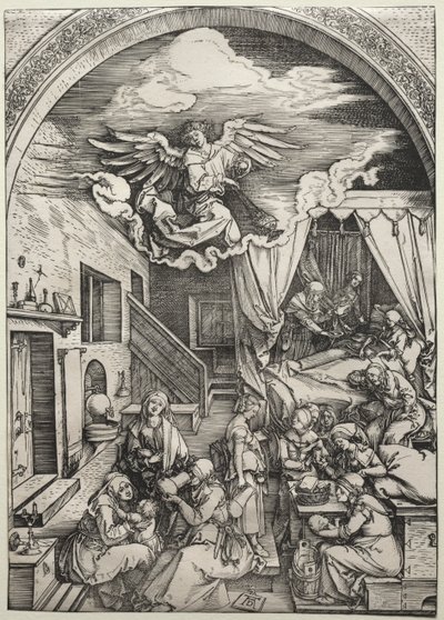 The Birth of the Virgin by Albrecht Dürer