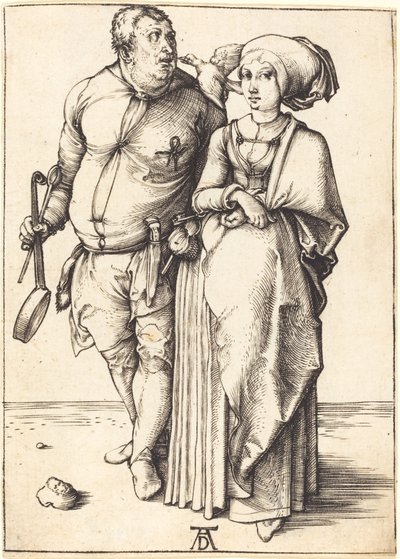 The Cook and His Wife by Albrecht Dürer
