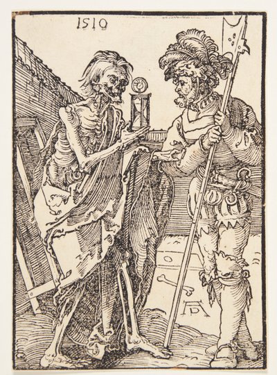 The Death and the Soldier by Albrecht Dürer