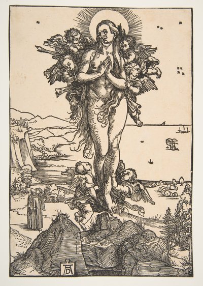 The Elevation of Saint Mary Magdalene by Albrecht Dürer