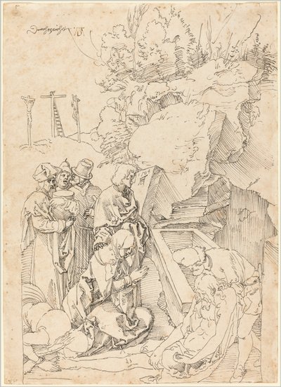 The Entombment by Albrecht Dürer