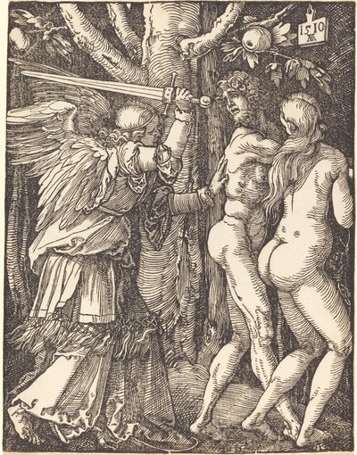 The Expulsion from Paradise by Albrecht Dürer
