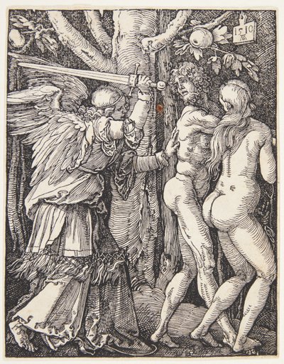 The Expulsion from Paradise by Albrecht Dürer