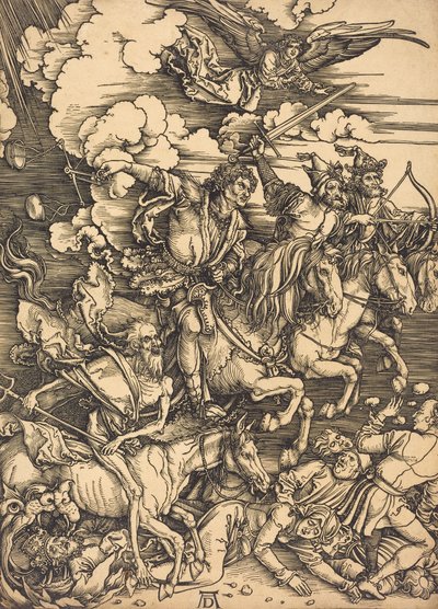 The Four Horsemen, probably c. 1496-1498 by Albrecht Dürer