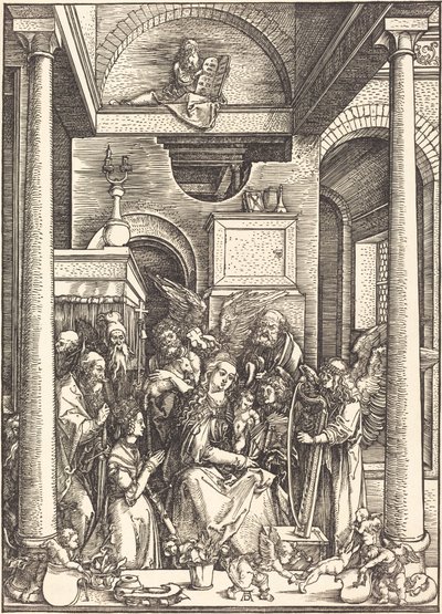 The Glorification of the Virgin by Albrecht Dürer