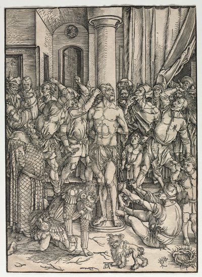 The Great Passion: The Flagellation by Albrecht Dürer