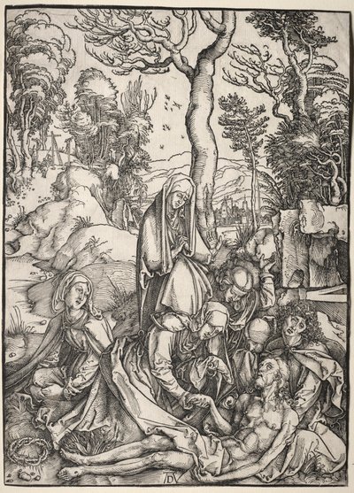 The Great Passion: The Lamentation of Christ by Albrecht Dürer